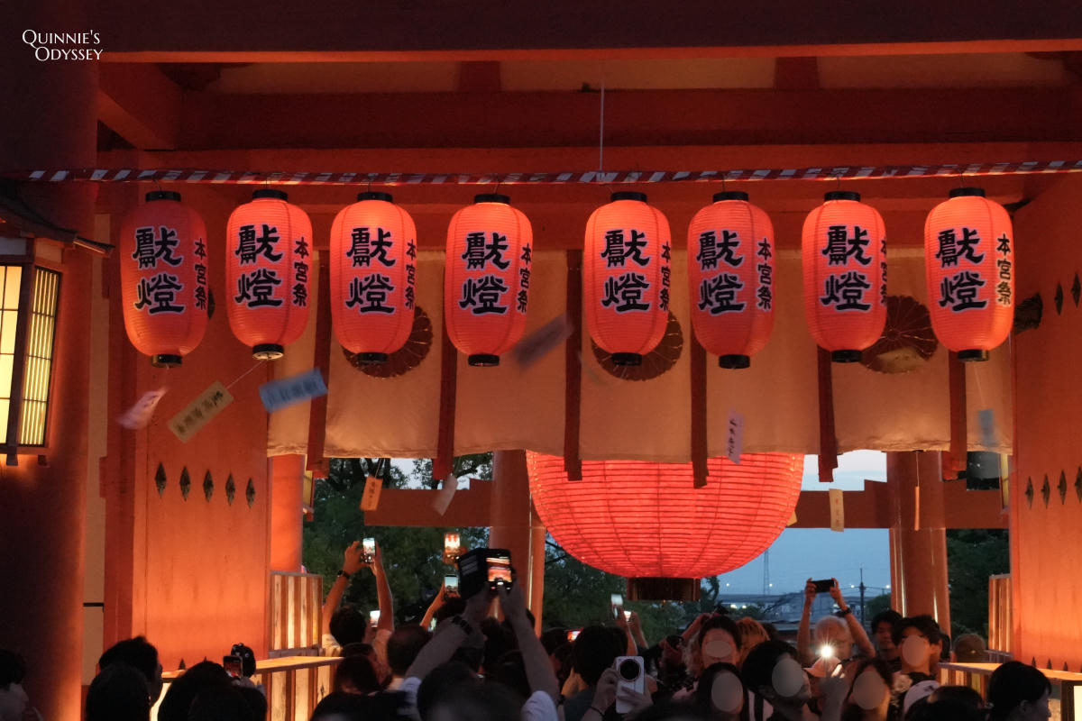 伏見稻荷宵宮祭全記錄:紅燈籠點亮千本鳥居,如何避開人潮拍提燈 - 第10張圖 伏見稻荷宵宮祭