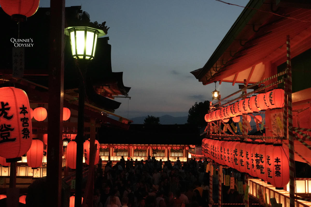 伏見稻荷宵宮祭全記錄:紅燈籠點亮千本鳥居,如何避開人潮拍提燈 - 第13張圖 伏見稻荷宵宮祭