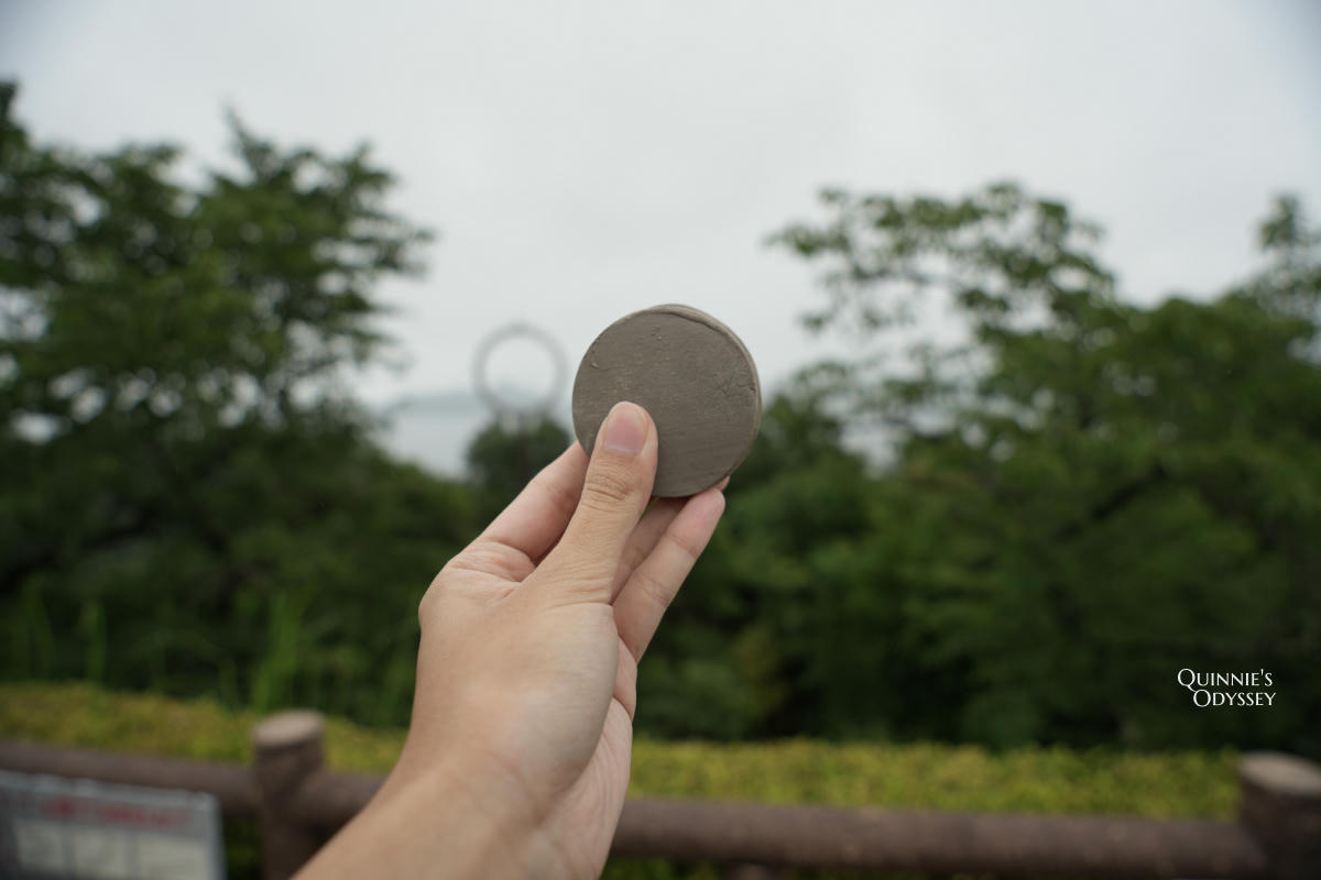 天橋立傘松公園:吊椅、昇龍觀展望台、順遊籠神社 - 第24張圖 天橋立傘松公園 丟瓦片體驗