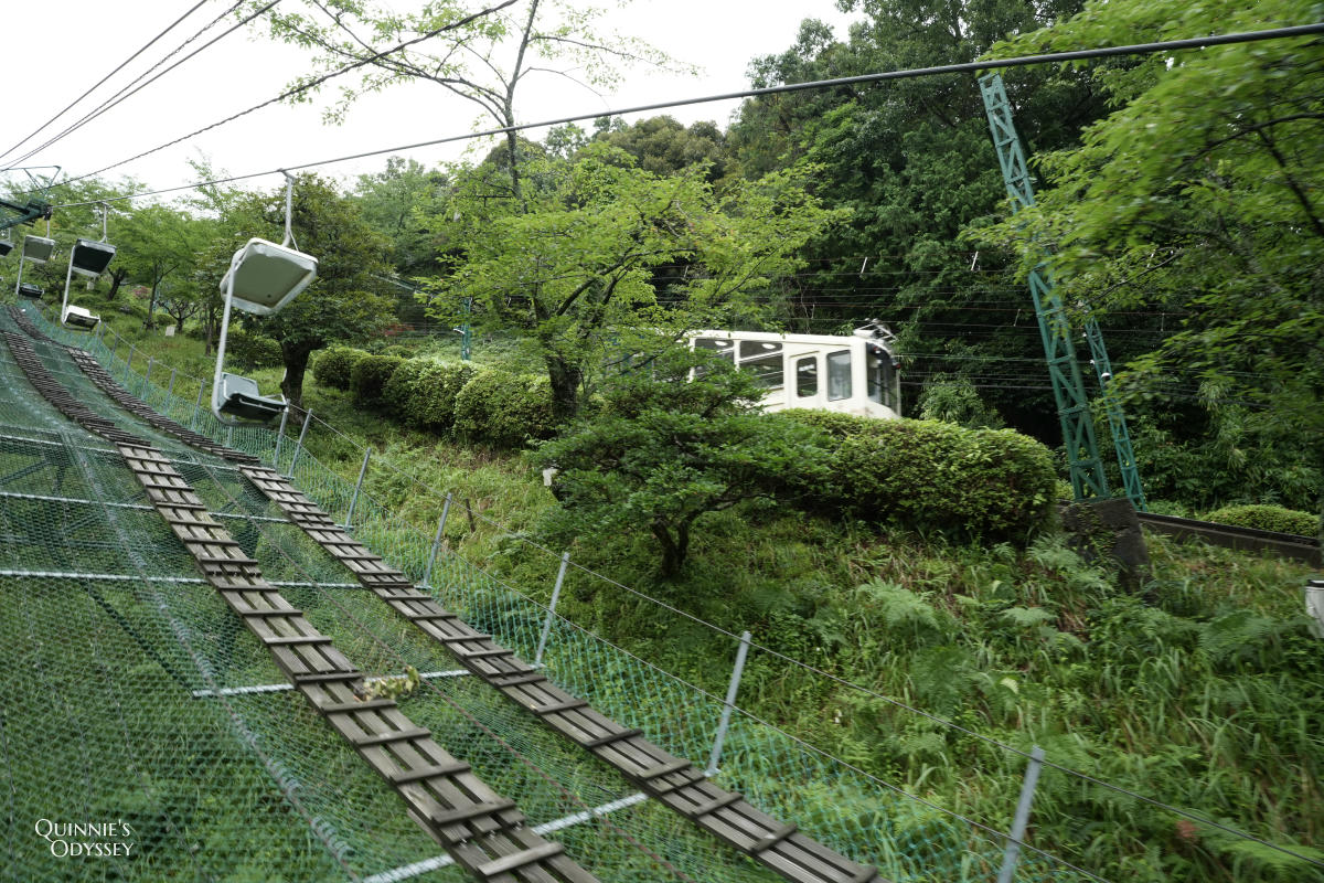 天橋立傘松公園:吊椅、昇龍觀展望台、順遊籠神社 - 第14張圖 天橋立傘松公園 吊椅 纜車
