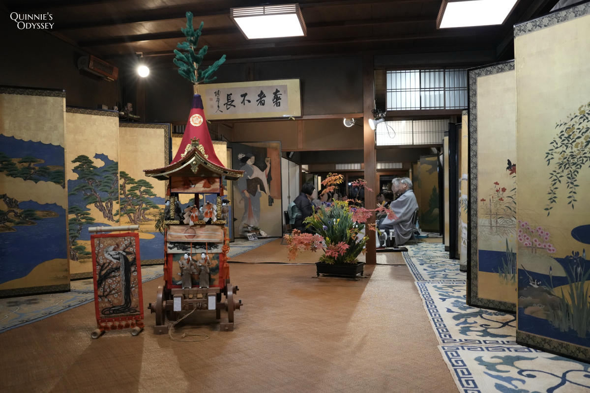 京都祇園祭前祭宵山 屏風祭