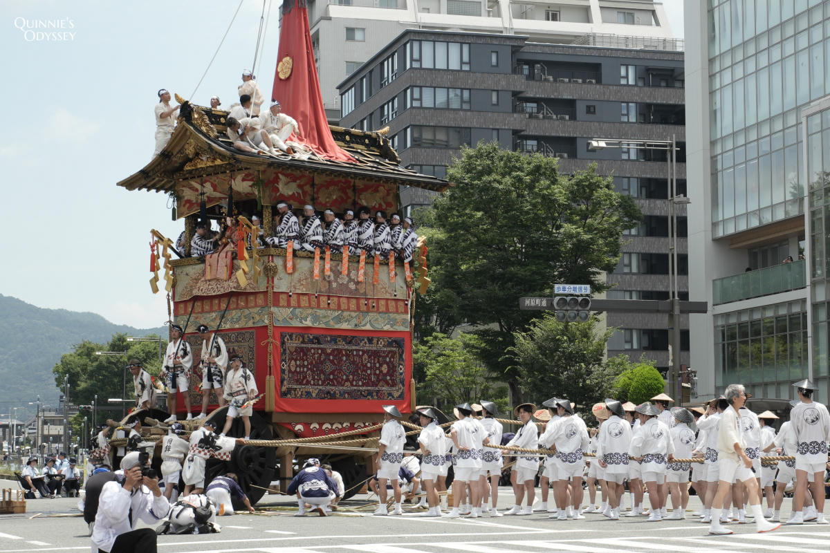 京都祇園祭 前祭山鉾巡行