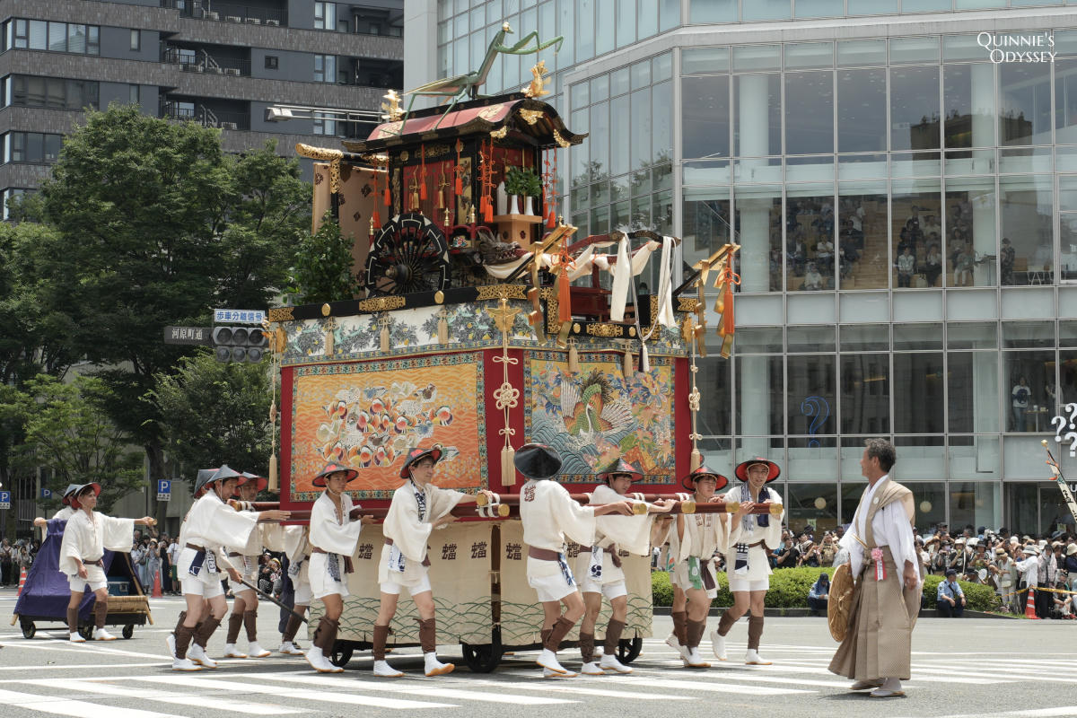 京都祇園祭 前祭山鉾巡行
