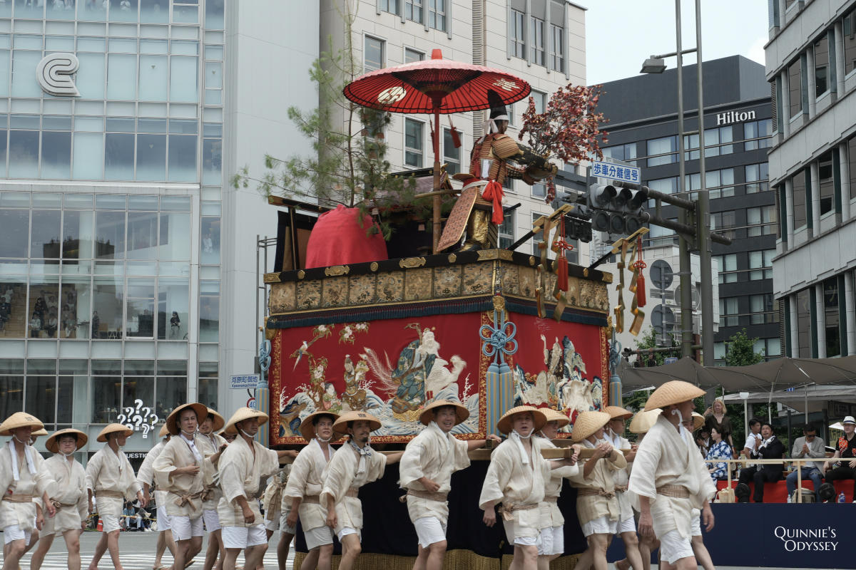 京都祇園祭 前祭山鉾巡行