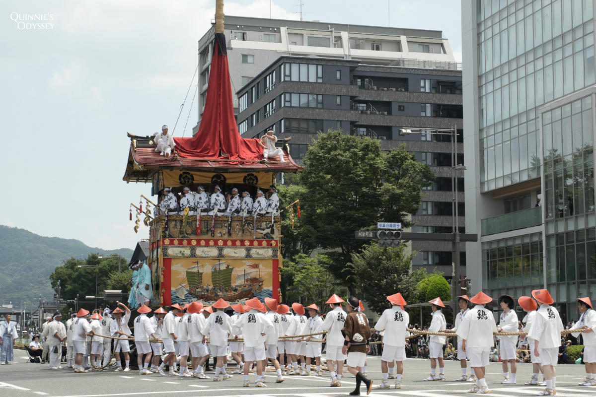 京都祇園祭 前祭山鉾巡行