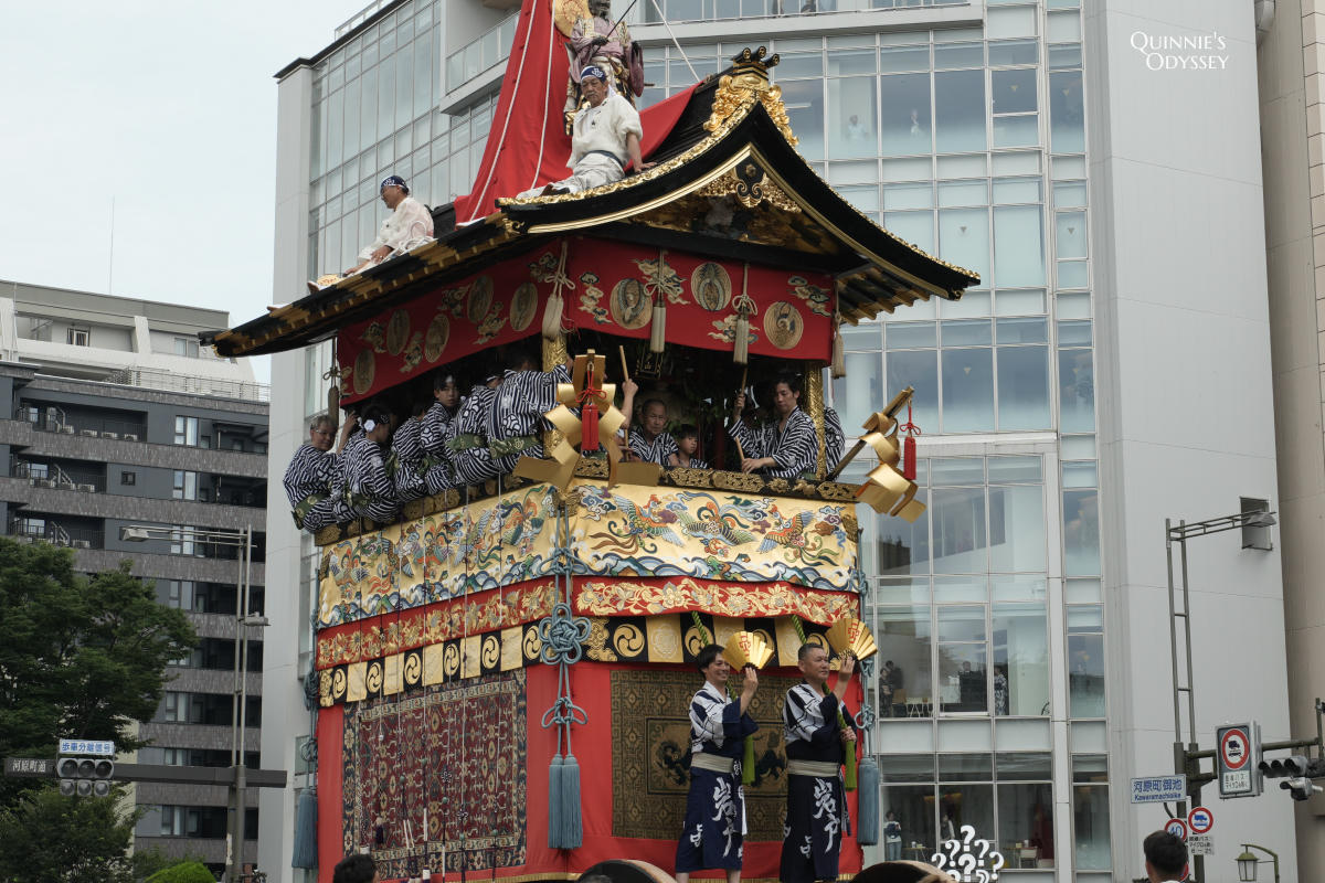 京都祇園祭 前祭山鉾巡行