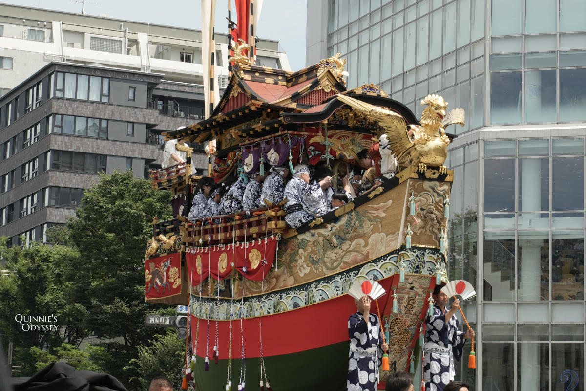 京都祇園祭 前祭山鉾巡行 船鉾