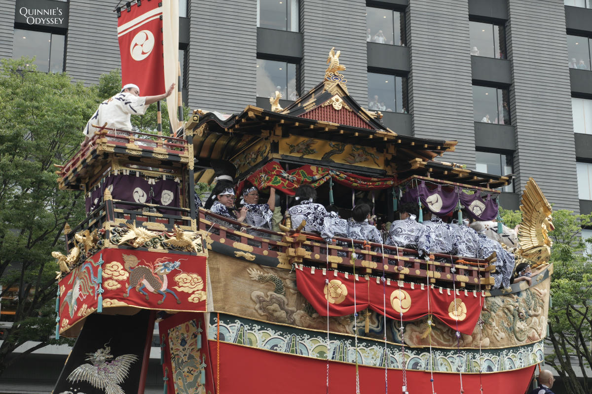 京都祇園祭 前祭山鉾巡行 船鉾
