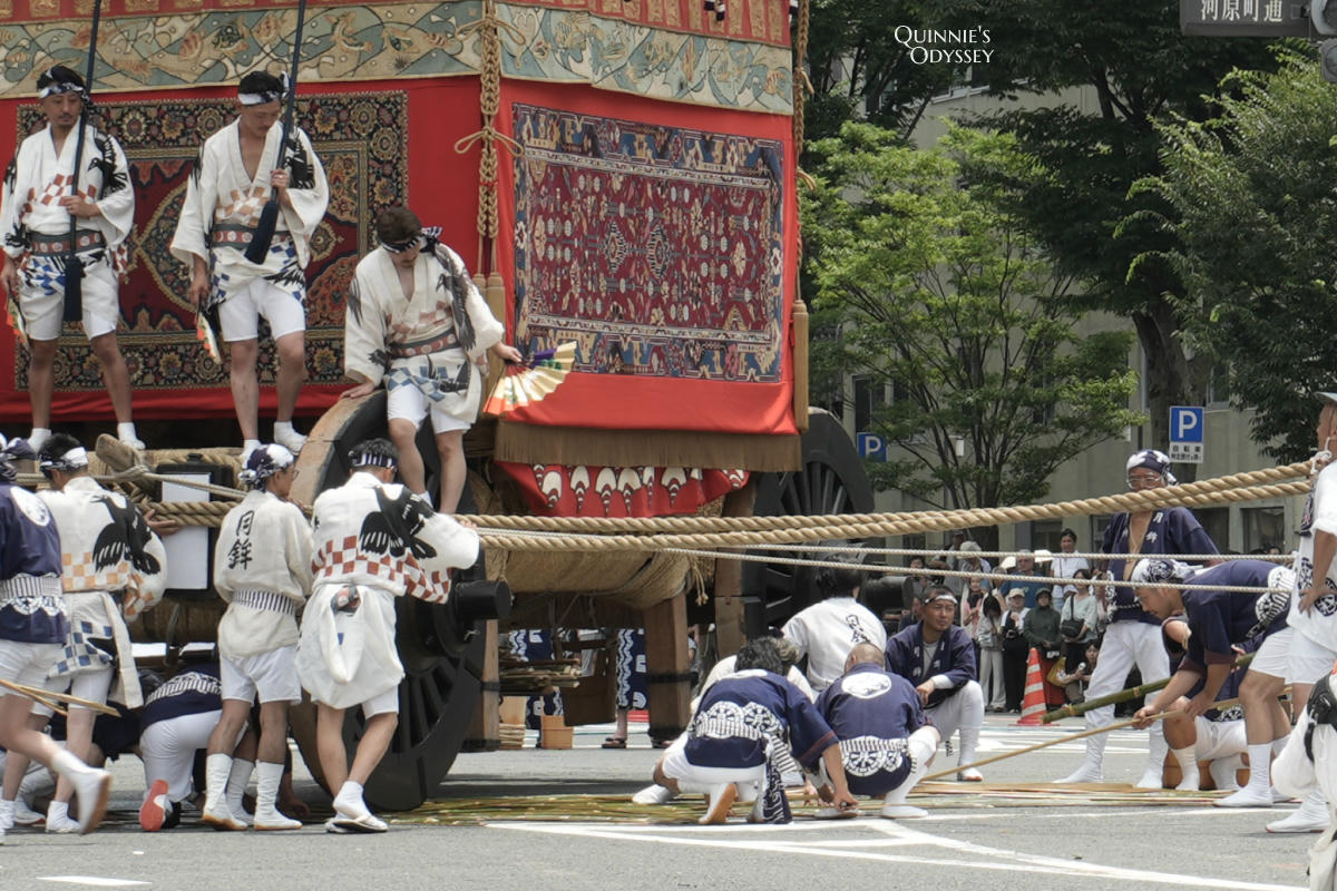 京都祇園祭 前祭山鉾巡行
