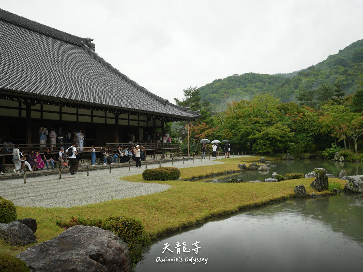 嵐山安倍晴明墓所:陰陽師迷的私房朝聖點,藏在嵯峨野住宅區裡 - 第14張圖 嵐山天龍寺