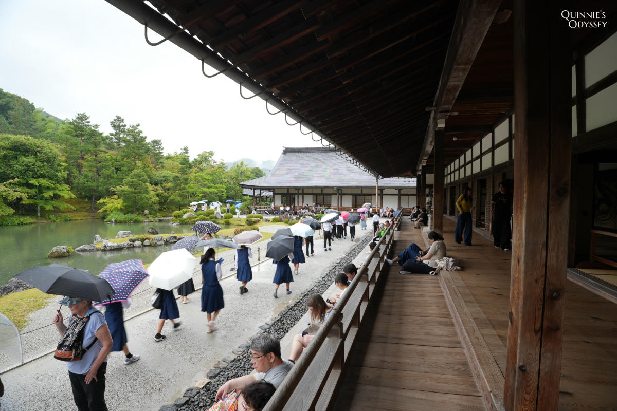 天龍寺完整攻略:曹源池、門票、開放時間與動線一次整理 - 第13張圖 天龍寺 本堂室內