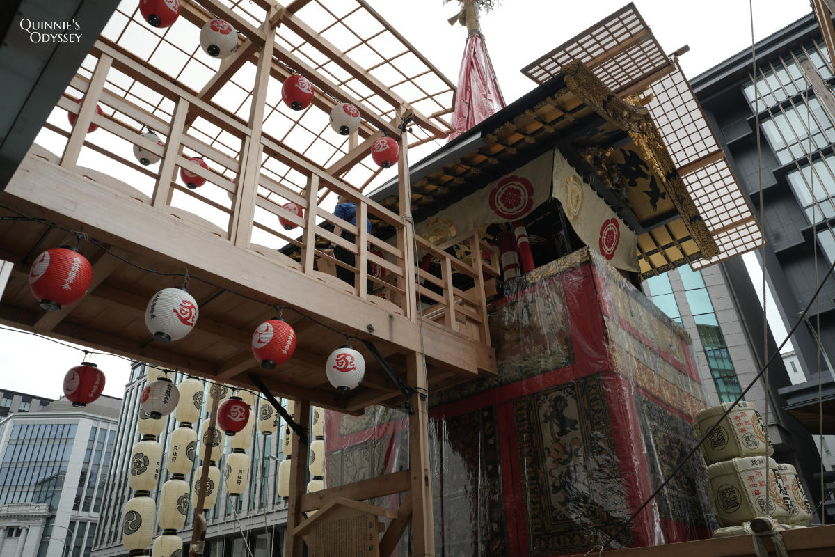祇園祭山鉾內部長什麼樣?函谷鉾搭乘拜觀全記錄 - 第7張圖 祇園祭山鉾 函谷鉾