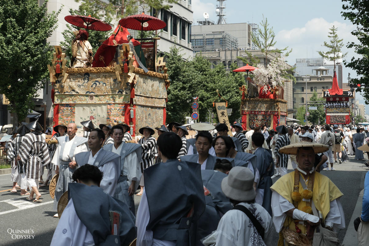京都祇園祭 後祭山鉾巡行