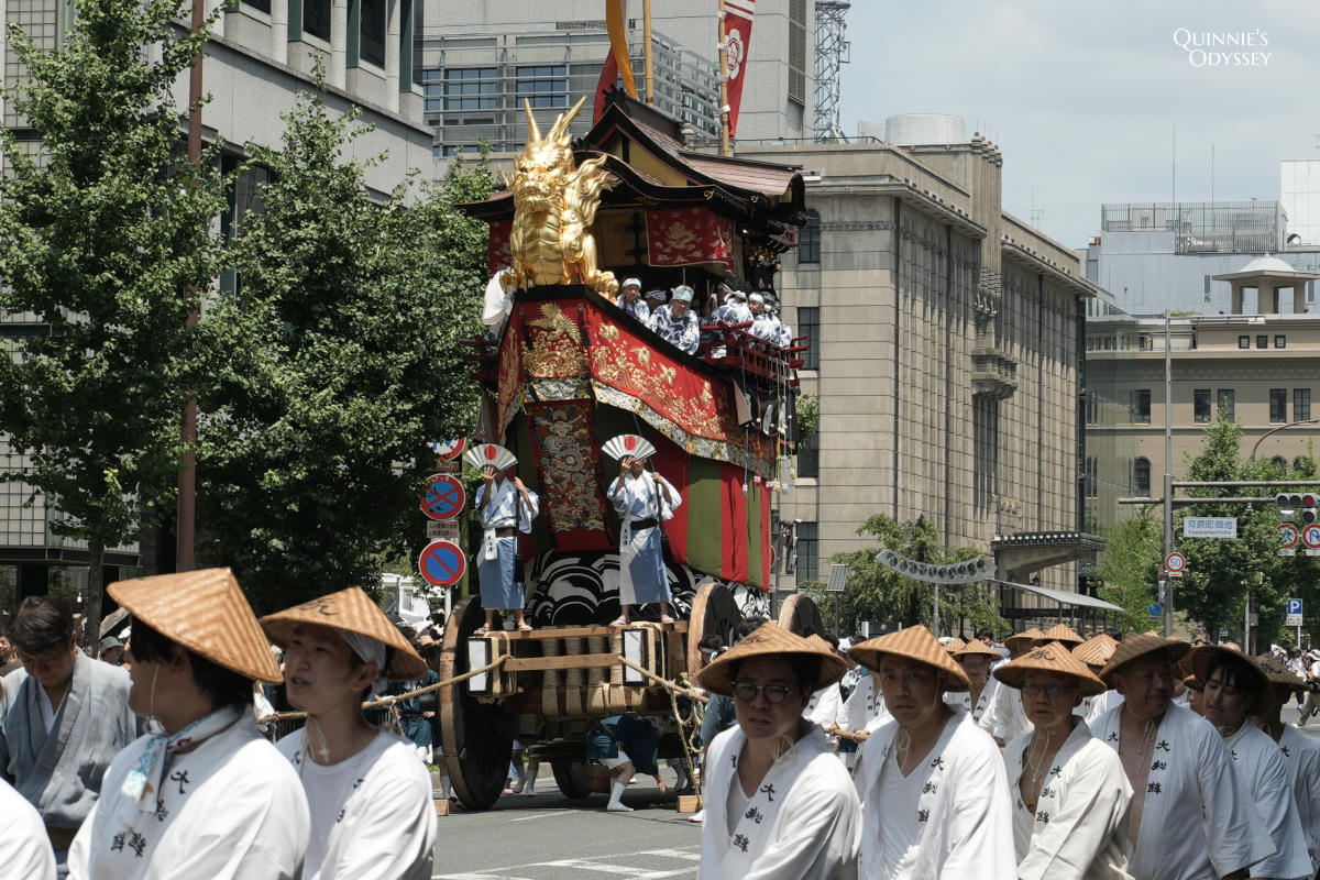 京都祇園祭 後祭山鉾巡行