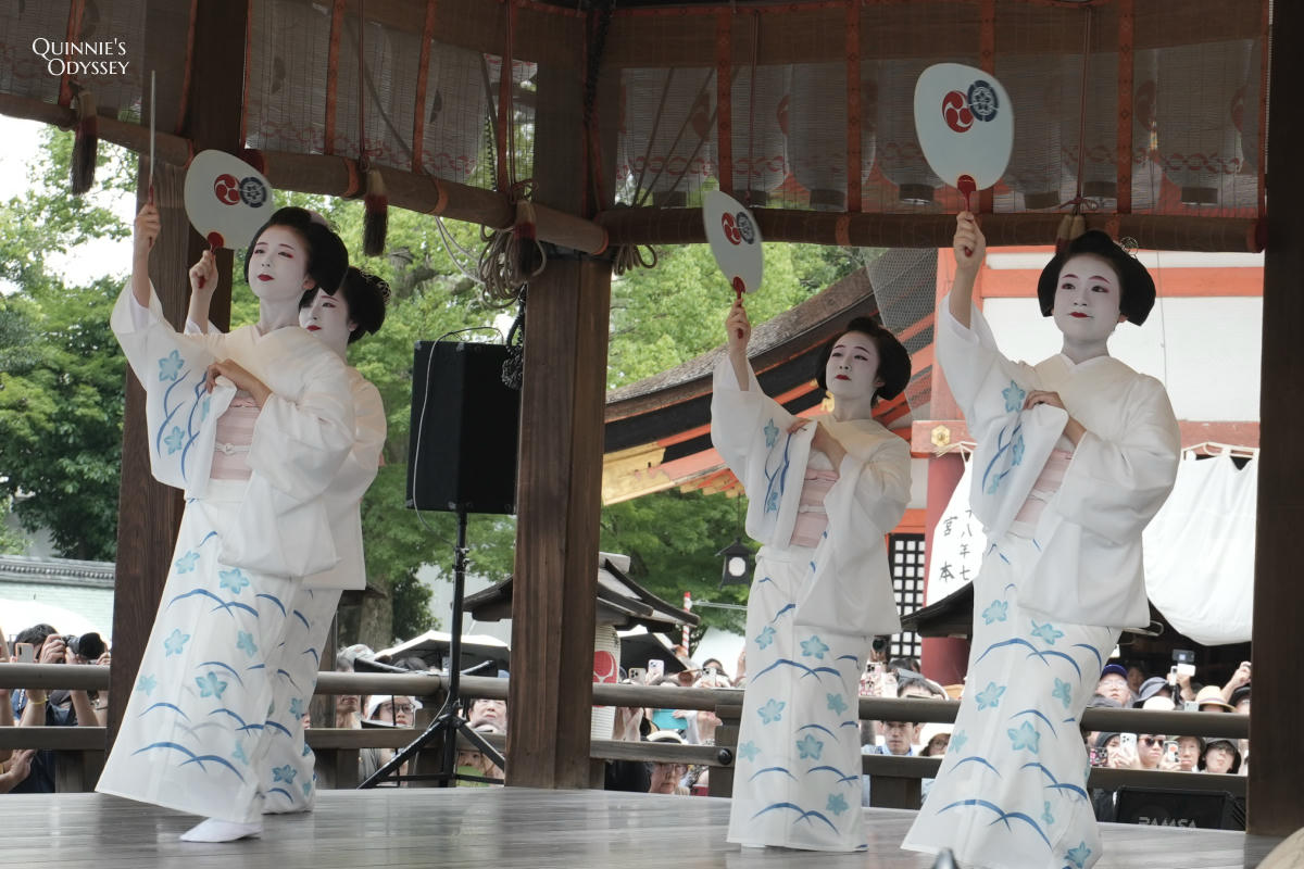 京都祇園祭 八坂神社藝能奉納