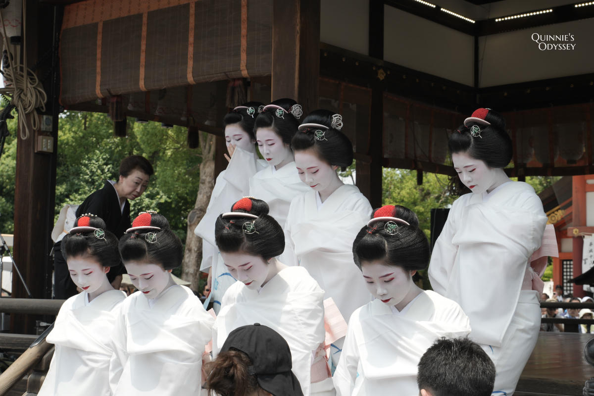京都祇園祭 八坂神社藝能奉納