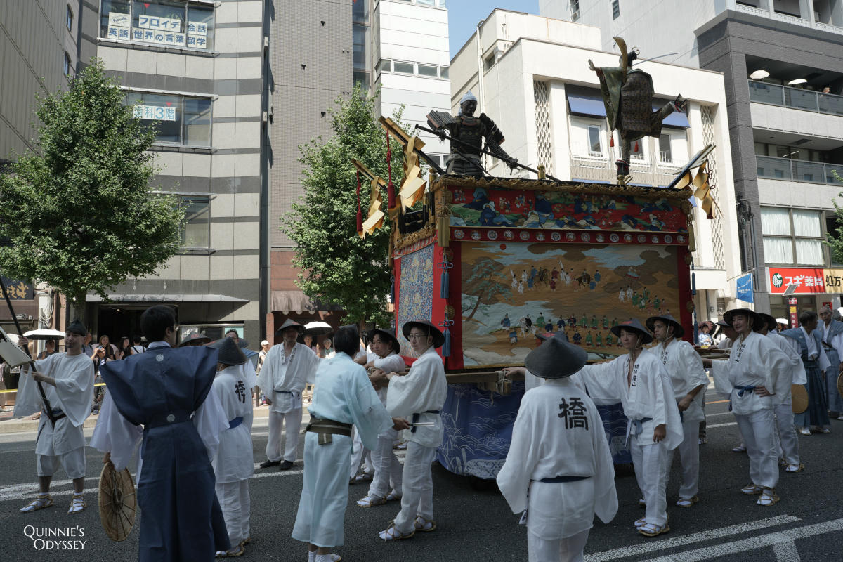 京都祇園祭 後祭山鉾巡行
