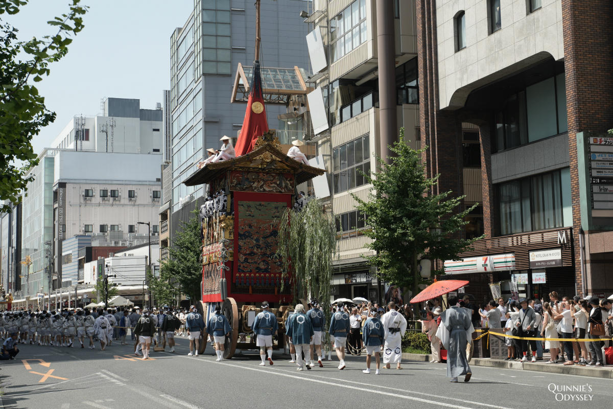 京都祇園祭 後祭山鉾巡行