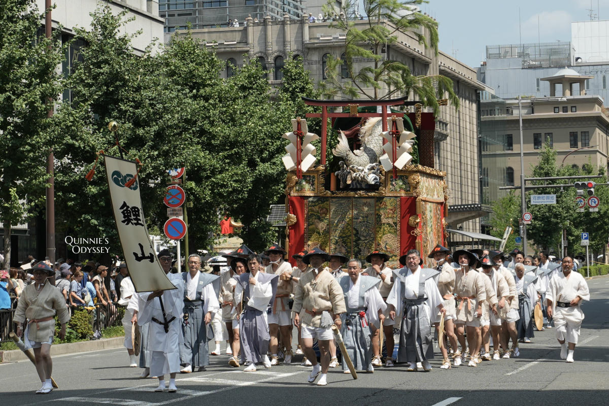 京都祇園祭 後祭山鉾巡行