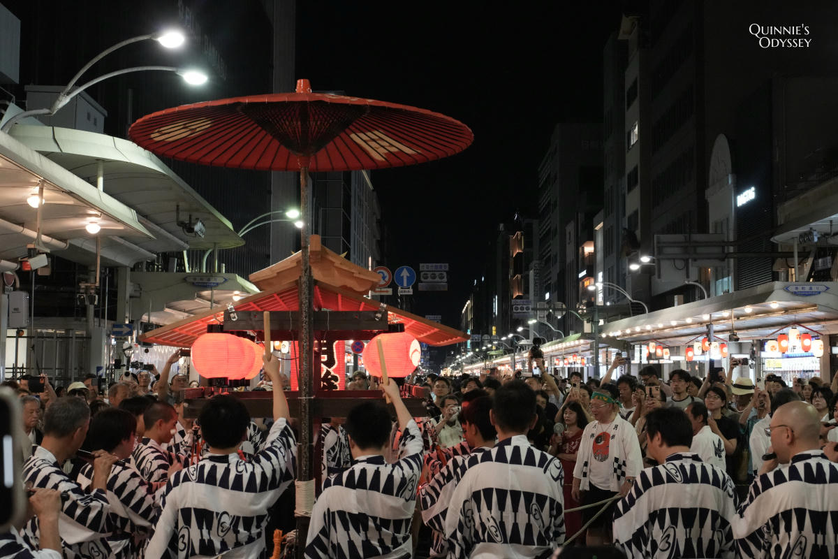 祇園祭前祭日和神樂:宵山尾聲,屬於夜晚的祈晴儀式 - 第3張圖 祇園祭前祭日和神樂