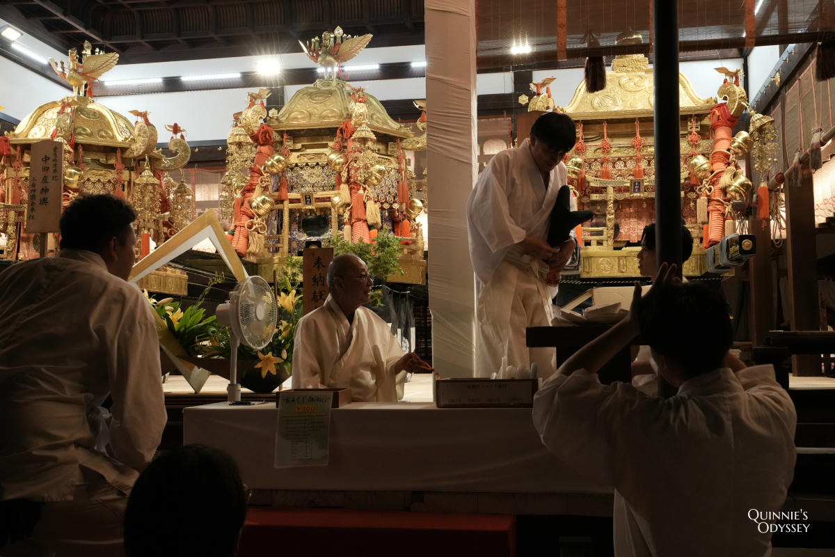 祇園祭前祭日和神樂:宵山尾聲,屬於夜晚的祈晴儀式 - 第11張圖 八坂神社
