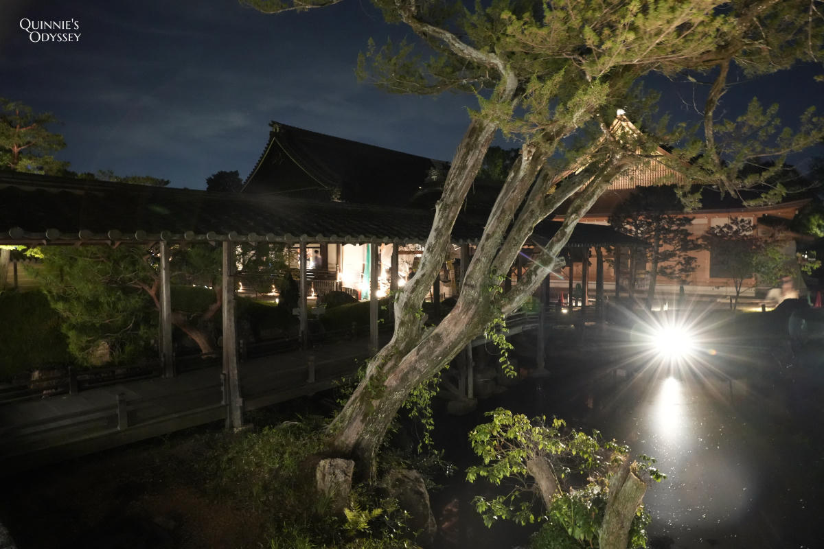 高台寺 東山觀月路 開山堂、觀月台、偃月池