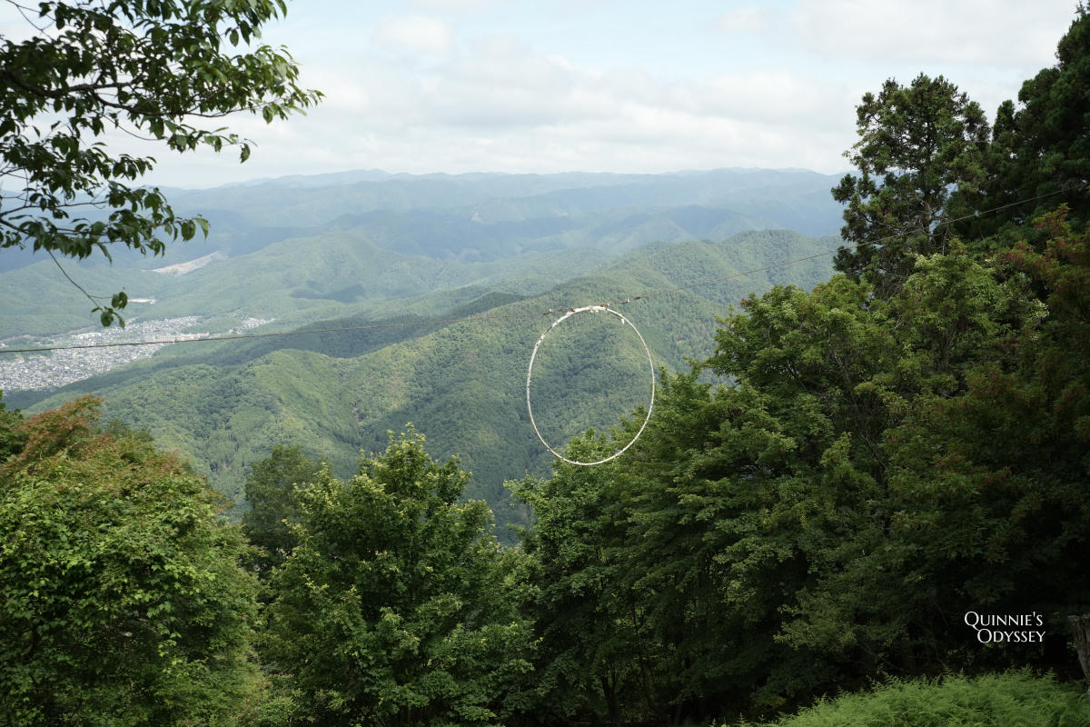 叡山空中纜車 丟瓦片