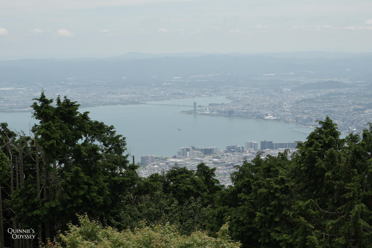 比叡山花園美術館 琵琶湖