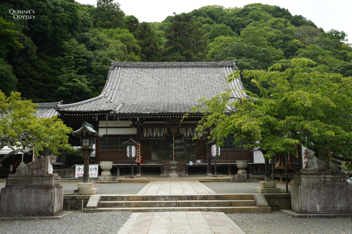 嵐山法輪寺 本堂