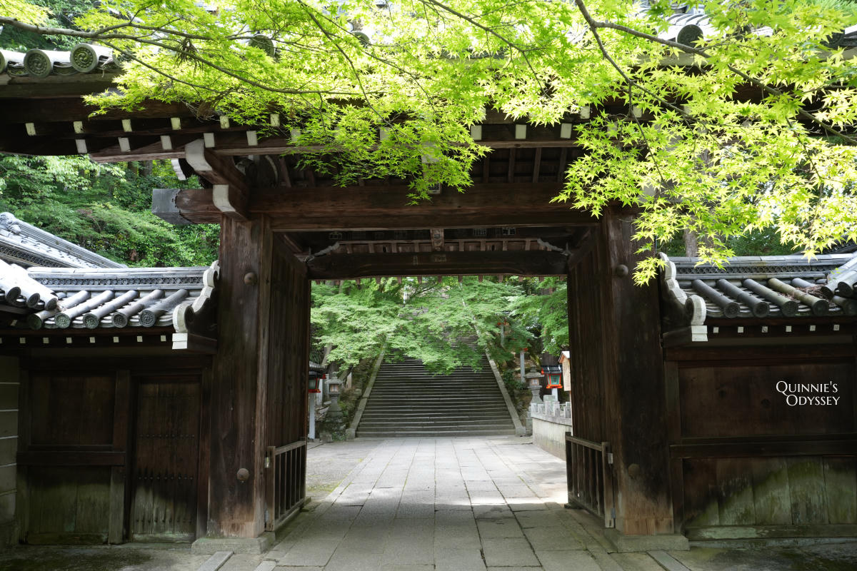 嵐山法輪寺 山門