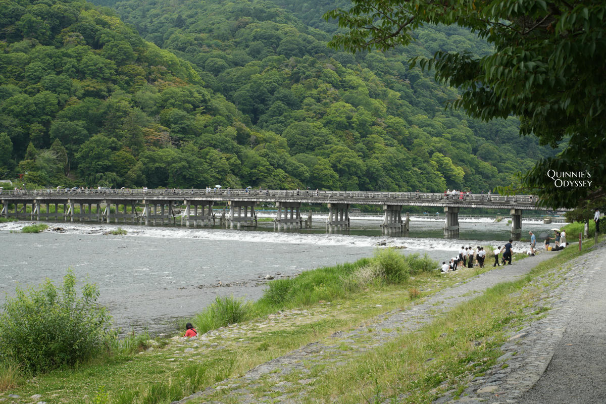 嵐山公園中之島&渡月橋散步:嵐山最值得放空的一段水岸 - 第4張圖 嵐山 渡月橋