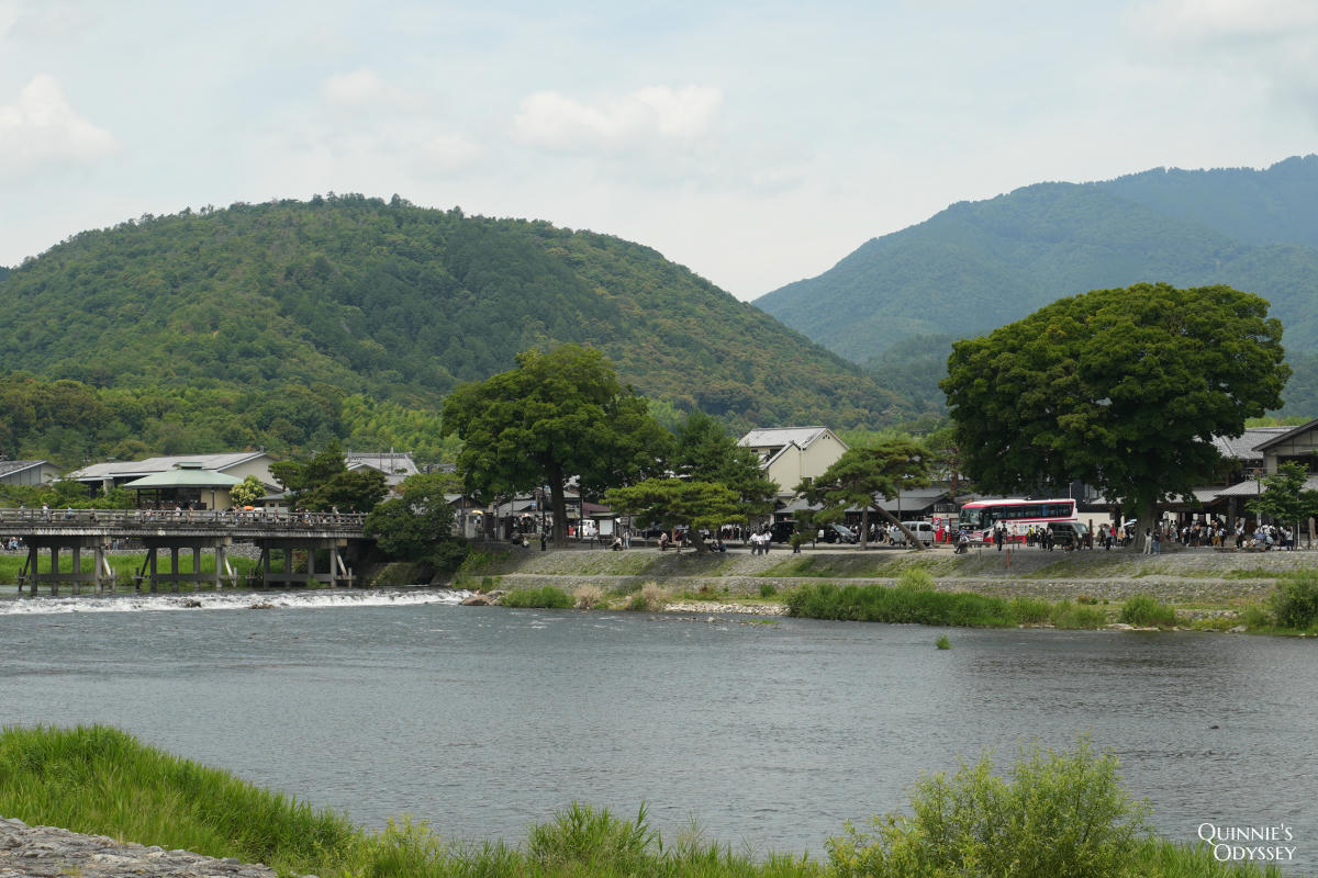嵐山公園中之島&渡月橋散步:嵐山最值得放空的一段水岸 - 第11張圖 嵐山公園中之島