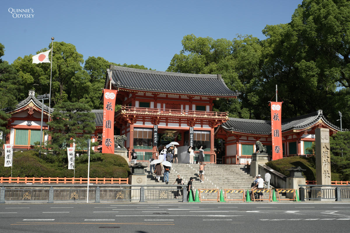祇園祭迎提燈、神輿洗:7/10時間路線、觀賞重點與實際體驗心得 - 第2張圖 八坂神社 祇園祭