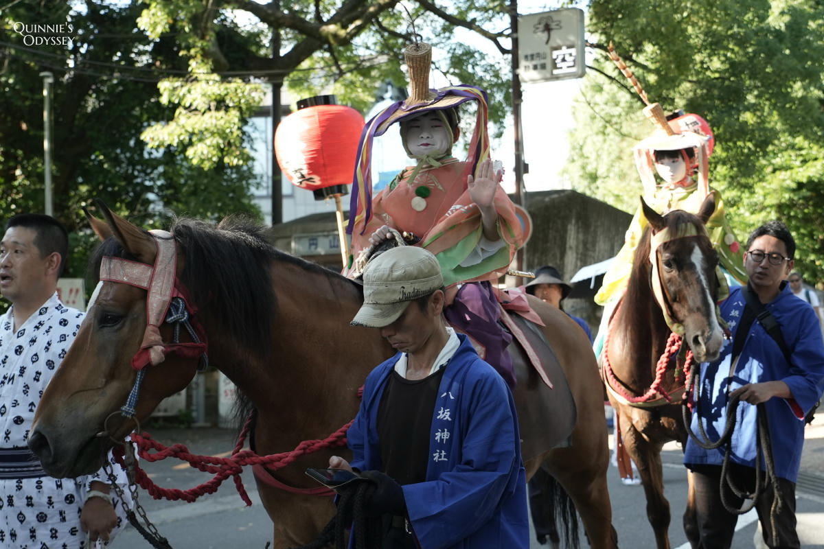 祇園祭迎提燈、神輿洗:7/10時間路線、觀賞重點與實際體驗心得 - 第7張圖 祇園祭 迎提燈遊行 馬長稚兒