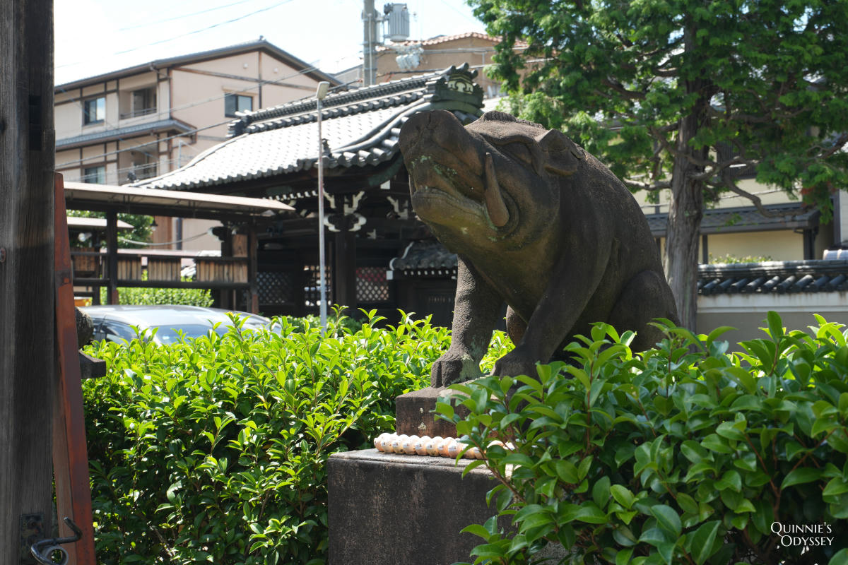 京都禪居庵:建仁寺旁的野豬神社,日本三大摩利支天 - 第4張圖 禪居庵 狛猪
