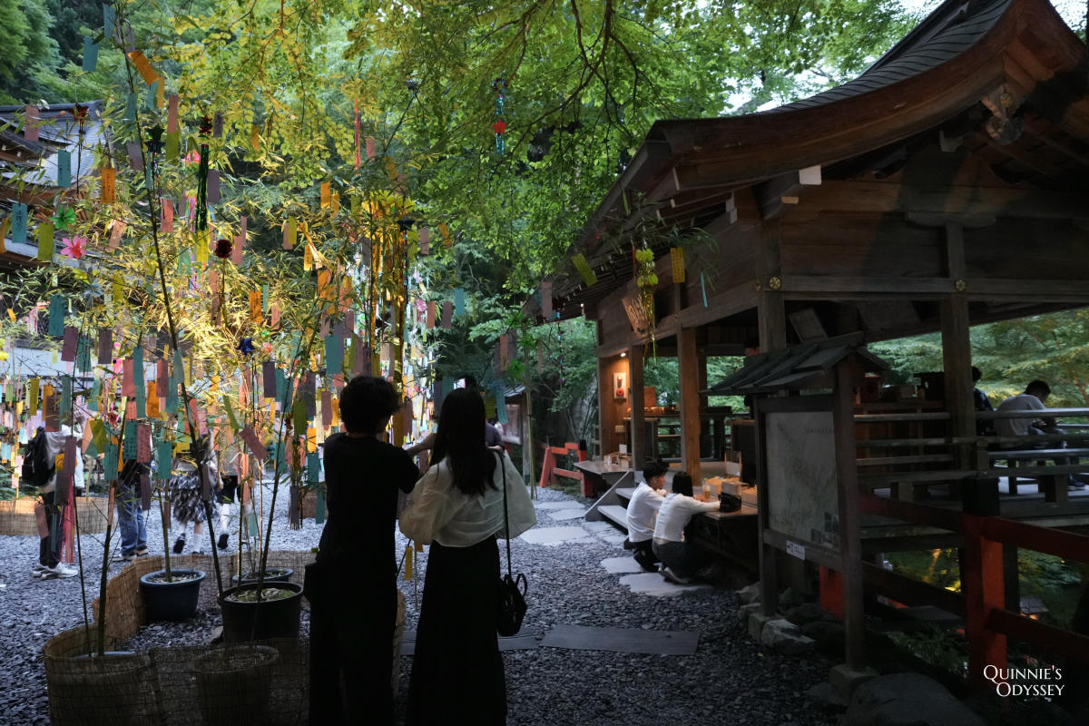 貴船七夕笹飾點燈完整體驗:京都夏夜限定的神秘光影祭典 - 第11張圖 貴船神社 本宮 七夕笹飾點燈