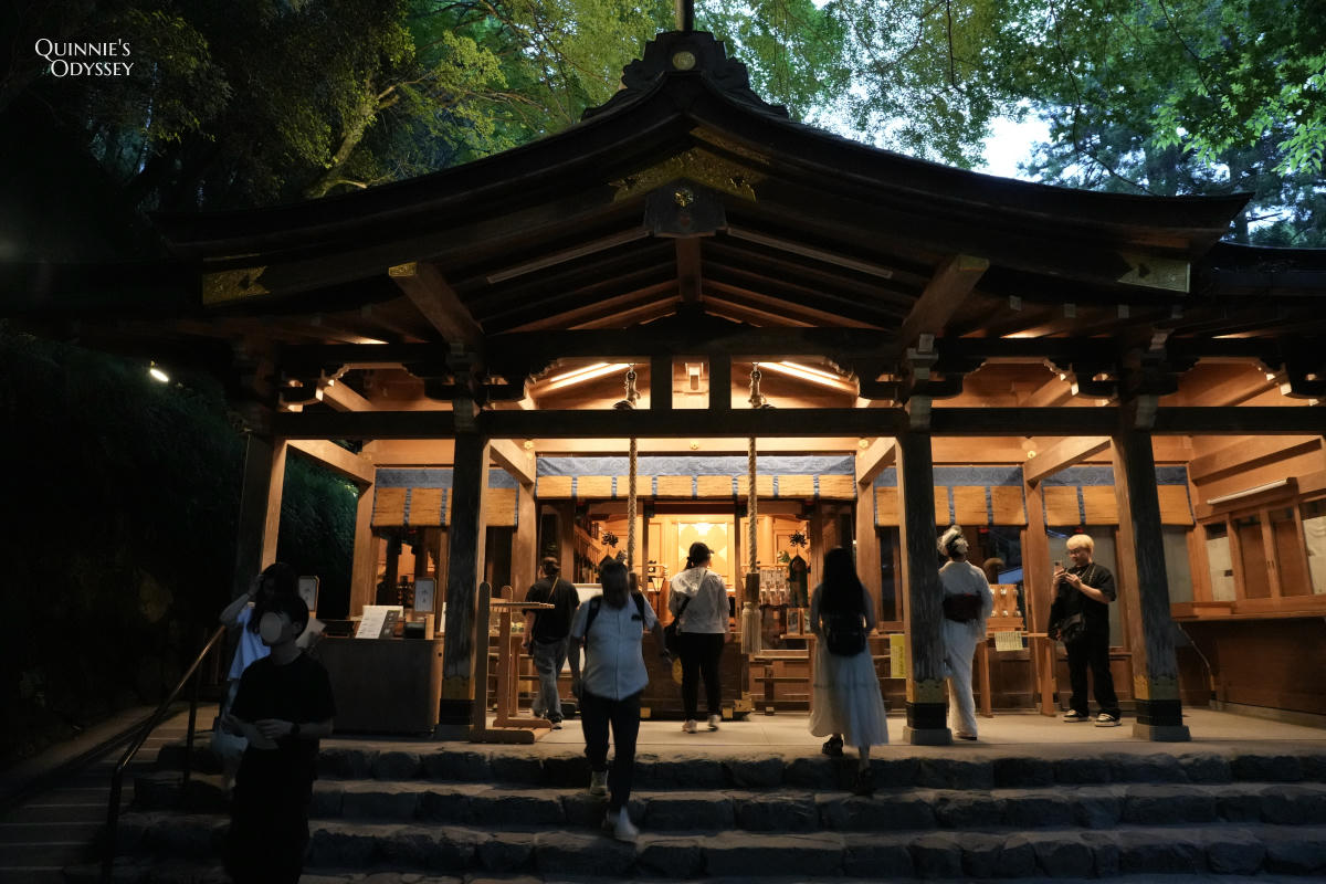 貴船七夕笹飾點燈完整體驗:京都夏夜限定的神秘光影祭典 - 第18張圖 貴船神社 本宮 七夕笹飾點燈