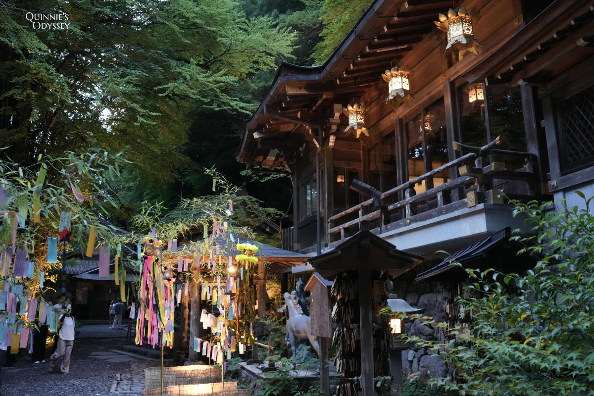 貴船七夕笹飾點燈完整體驗:京都夏夜限定的神秘光影祭典 - 第17張圖 貴船神社 本宮 七夕笹飾點燈