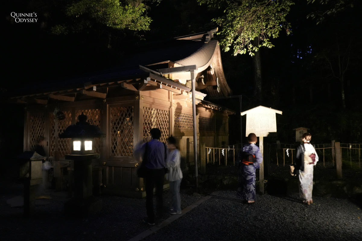 貴船七夕笹飾點燈完整體驗:京都夏夜限定的神秘光影祭典 - 第34張圖 貴船神社 奧宮 晚上