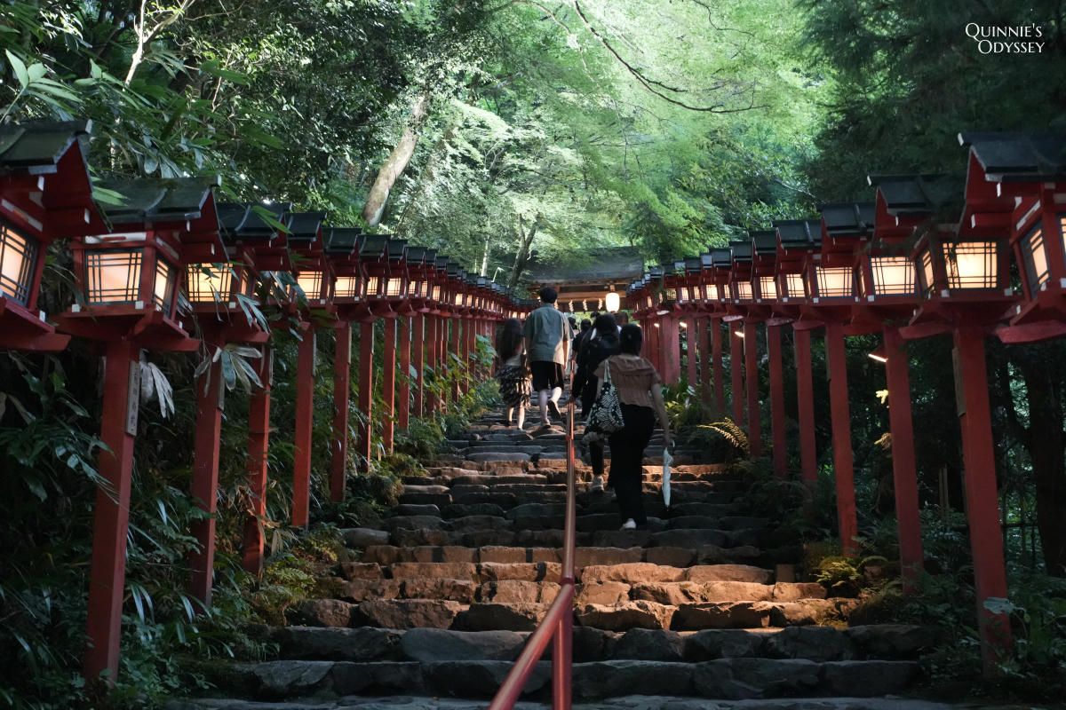 貴船七夕笹飾點燈完整體驗:京都夏夜限定的神秘光影祭典 - 第9張圖 貴船神社 本宮 七夕笹飾點燈
