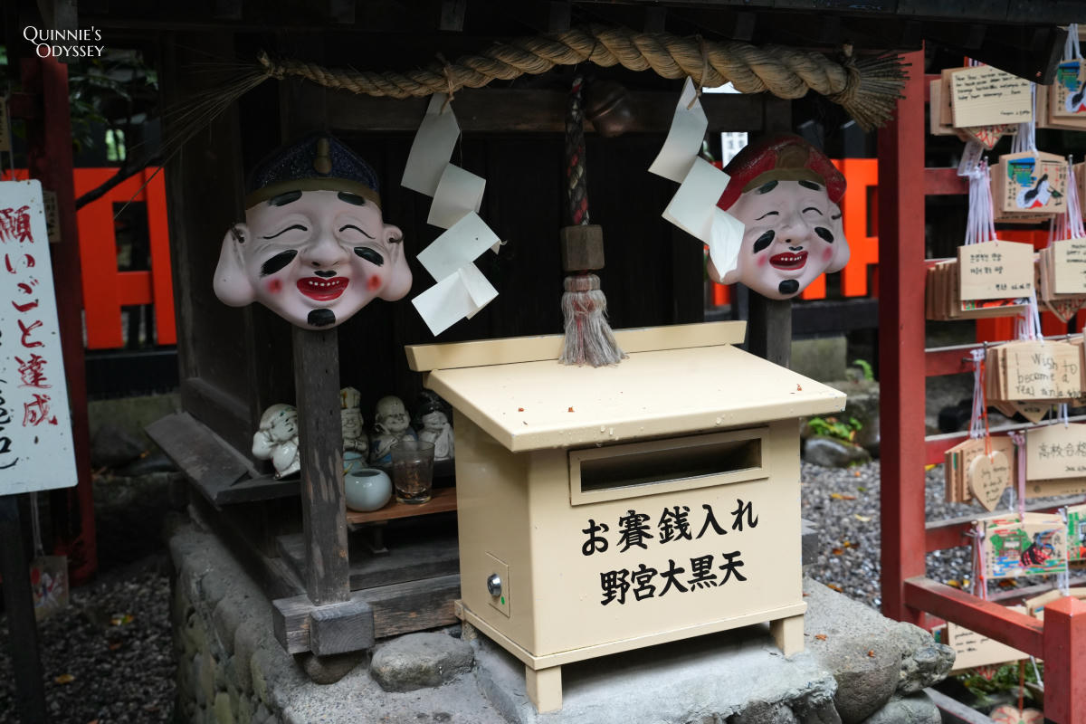 野宮神社:嵐山竹林裡的良緣神社,源氏物語的舞台 - 第7張圖 野宮神社 野宮大黑天