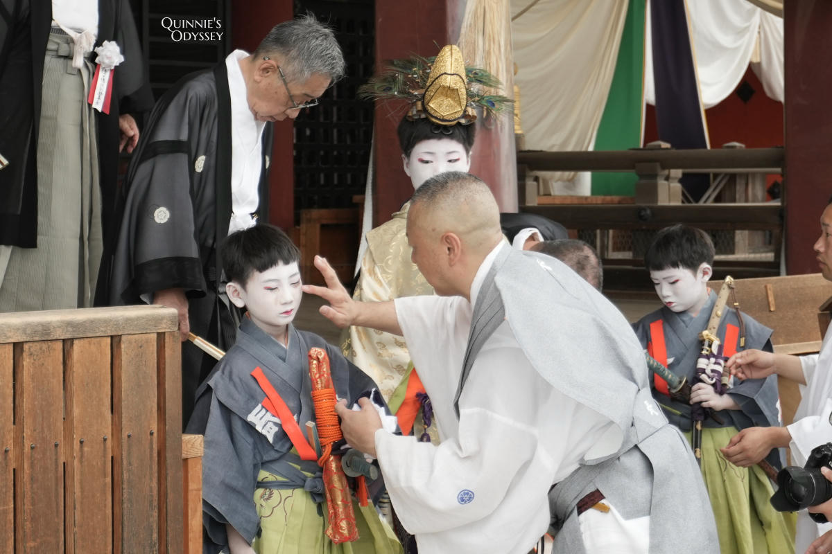 祇園祭長刀鉾稚兒社參:7/13八坂神社現場實拍全紀錄 - 第10張圖 祇園祭長刀鉾稚兒社參