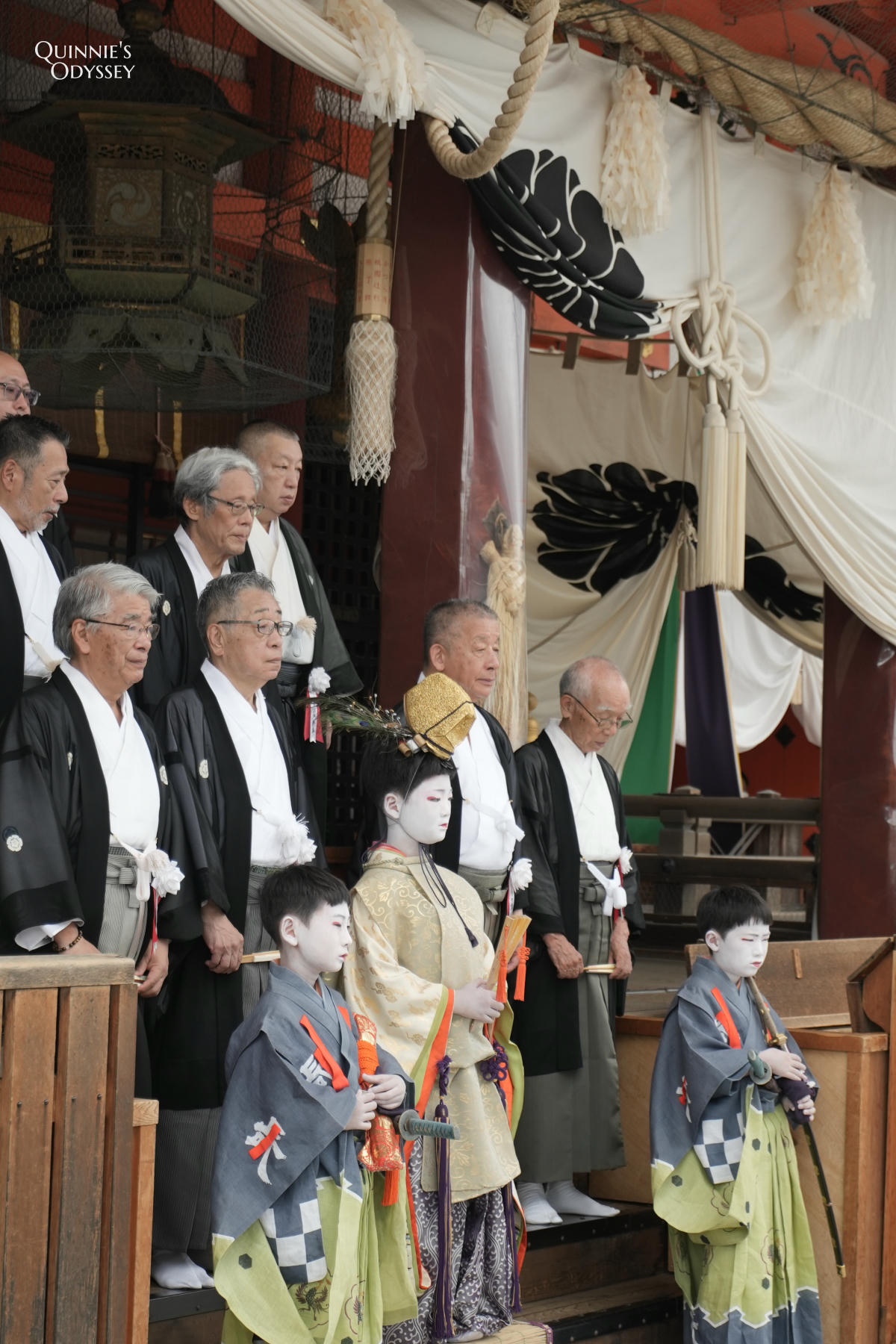 祇園祭長刀鉾稚兒社參:7/13八坂神社現場實拍全紀錄 - 第11張圖 祇園祭長刀鉾稚兒社參