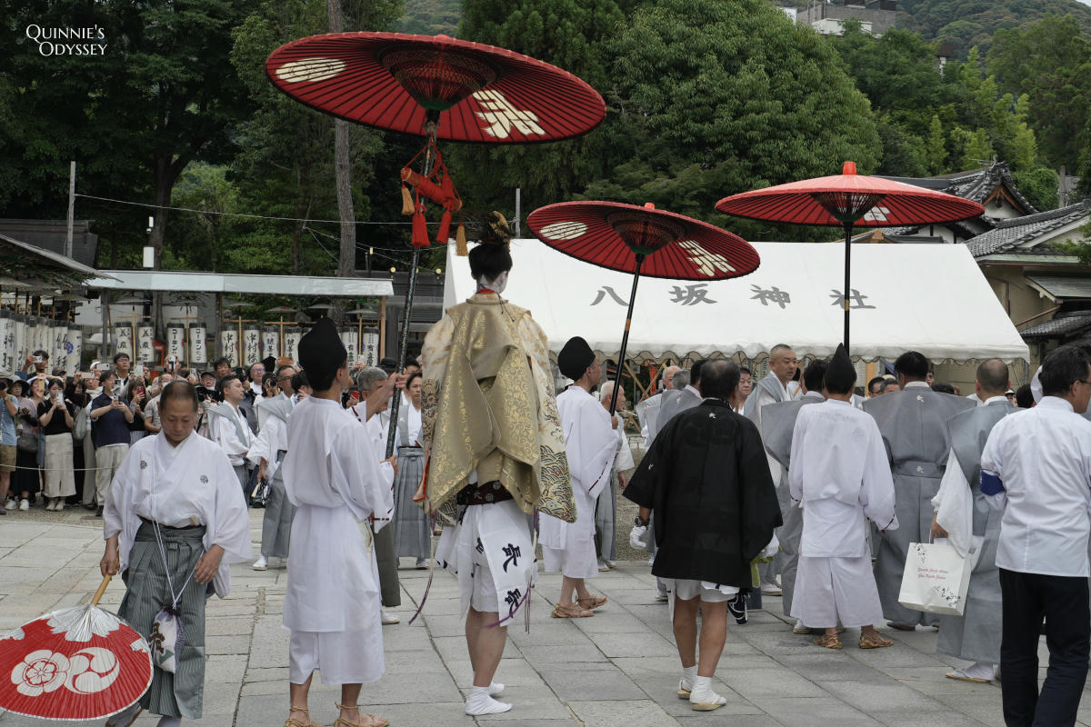 祇園祭長刀鉾稚兒社參:7/13八坂神社現場實拍全紀錄 - 第14張圖 祇園祭長刀鉾稚兒社參