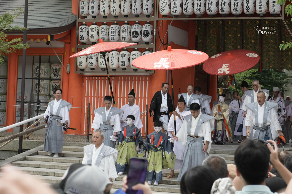 祇園祭長刀鉾稚兒社參:7/13八坂神社現場實拍全紀錄 - 第5張圖 祇園祭長刀鉾稚兒社參