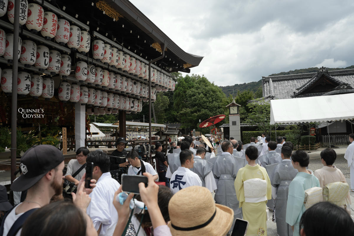祇園祭長刀鉾稚兒社參:7/13八坂神社現場實拍全紀錄 - 第6張圖 祇園祭長刀鉾稚兒社參
