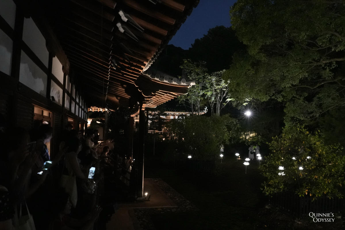 青蓮院夜間點燈 宸殿