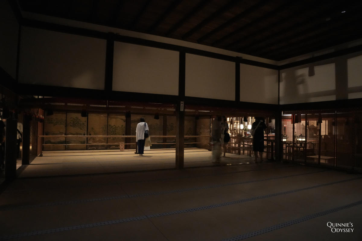 青蓮院夜間點燈 宸殿