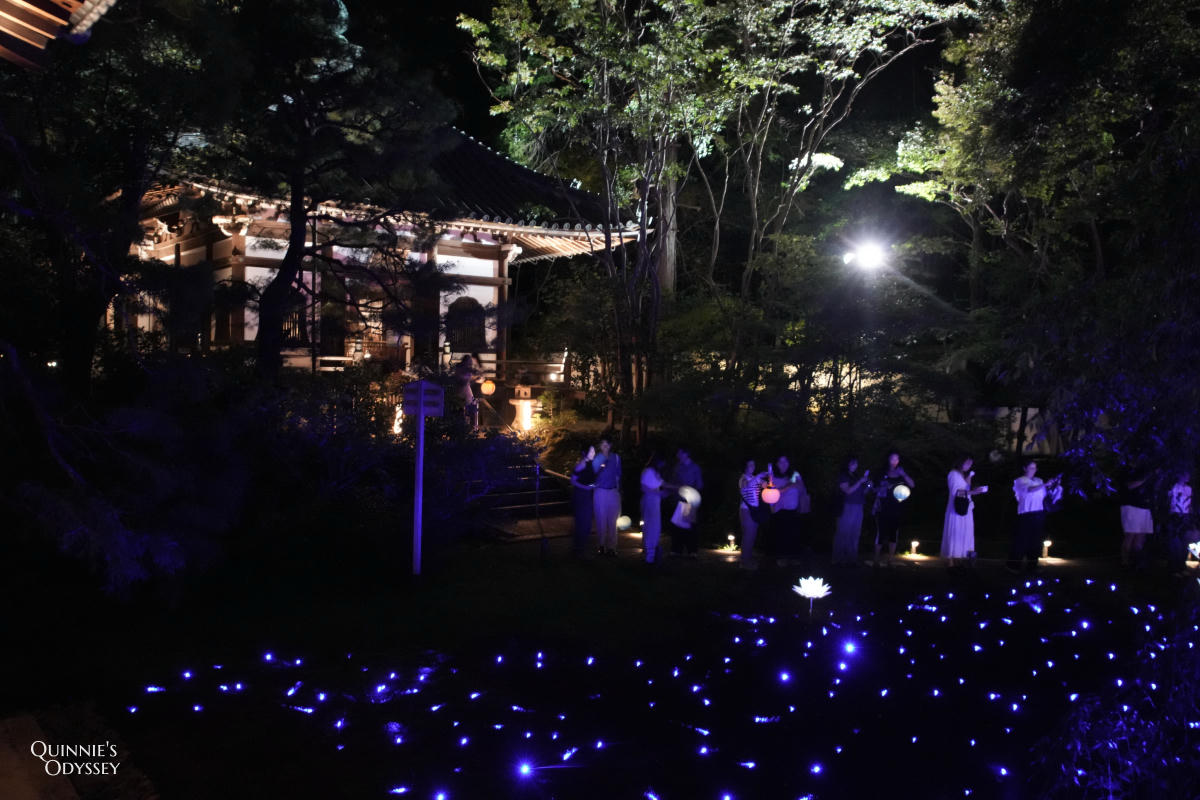青蓮院夜間點燈 宸殿