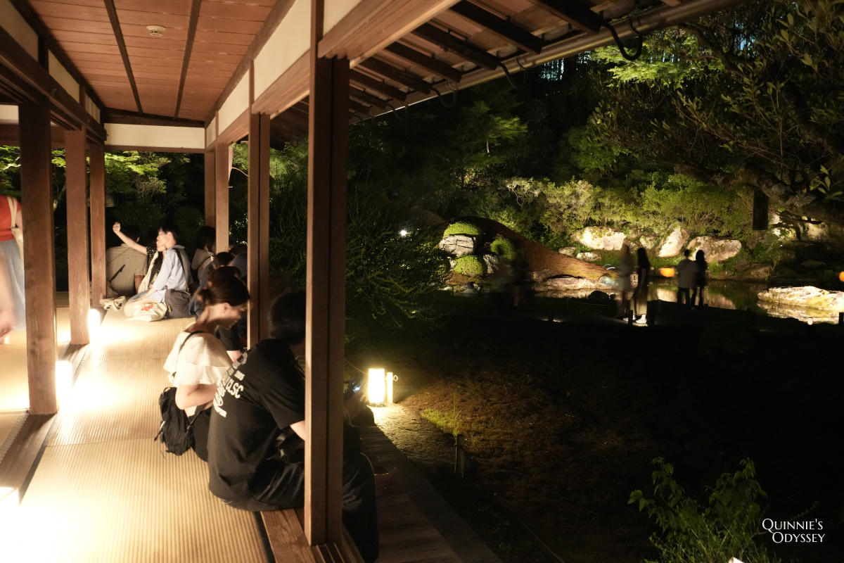 青蓮院夜間點燈 華頂殿